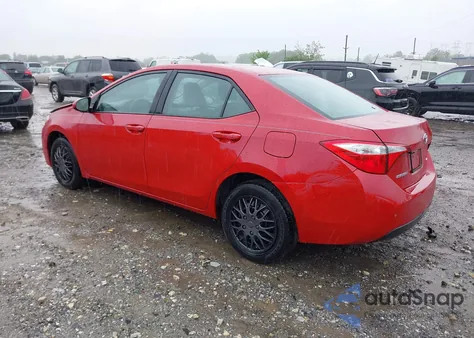 2016 Toyota Corolla Le from USA, damaged, VIN 2T1BURHE7GC646430